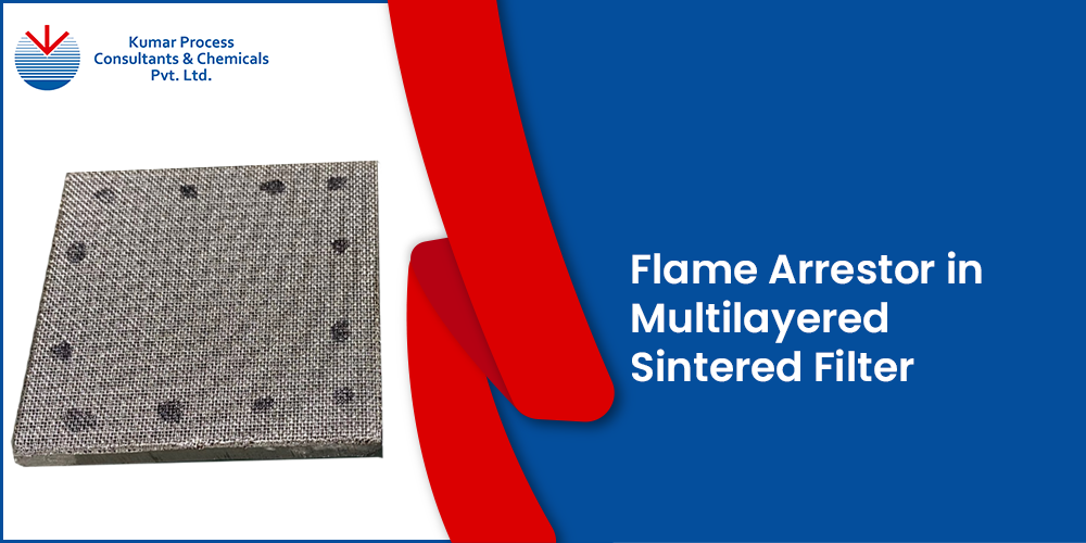 Multilayered Sintered Filters as flame arrestors