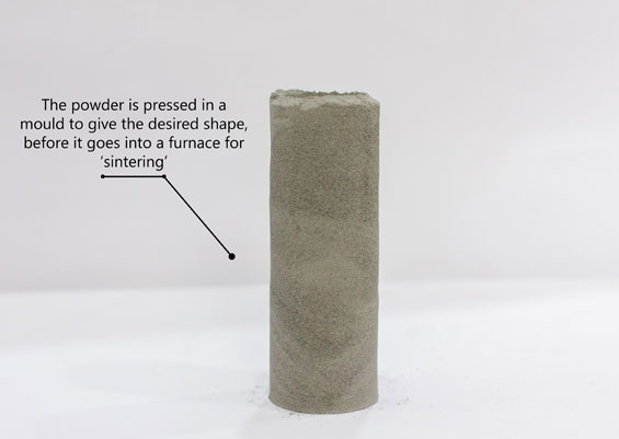 Sintering of filters